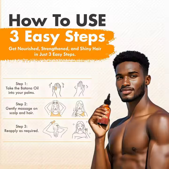 BATANA OIL SERUM 4 IN 1 FOR HAIR